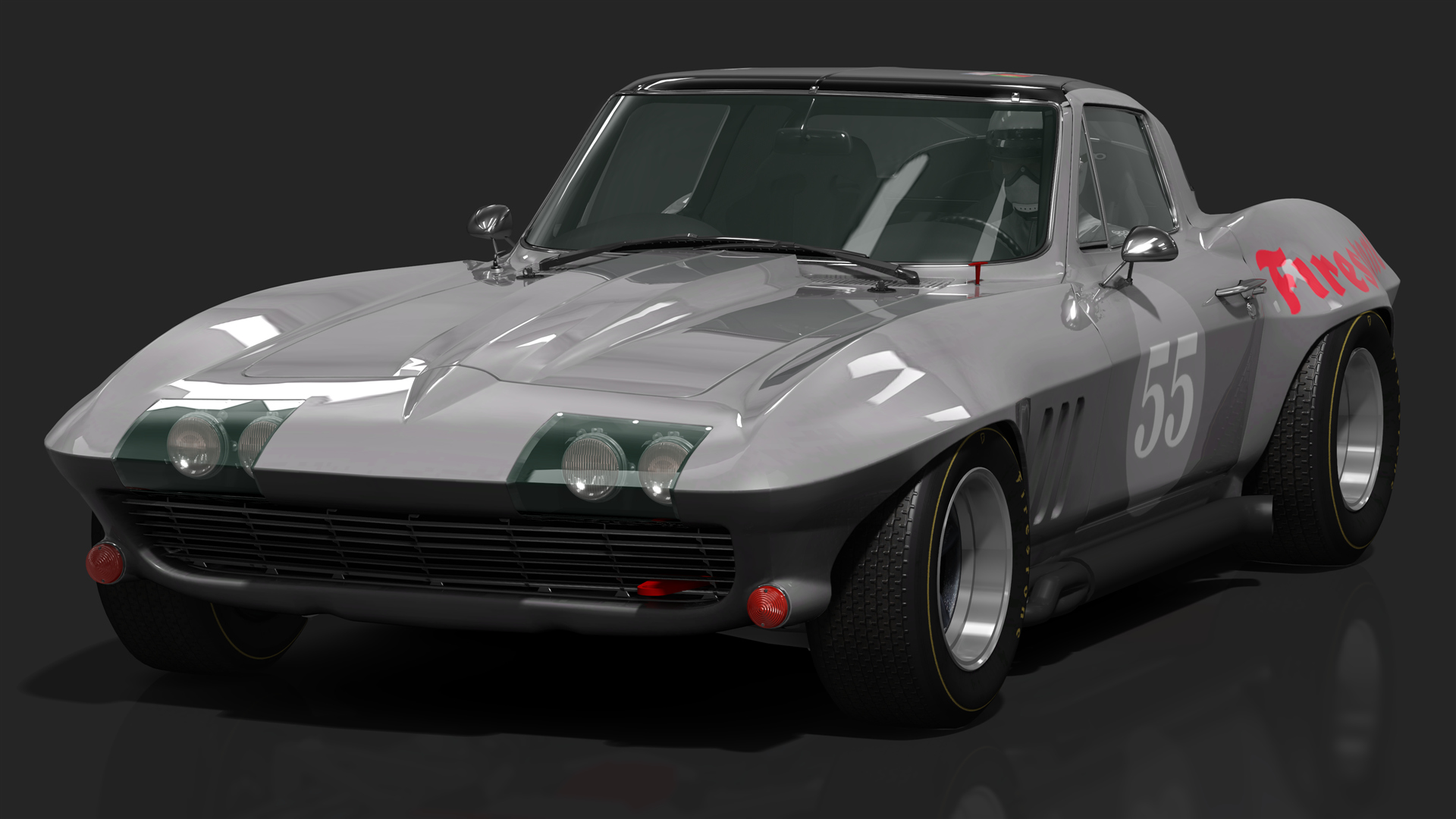 GTC60 Chevrolet Corvette 1967, skin 55_silverheads_divsion