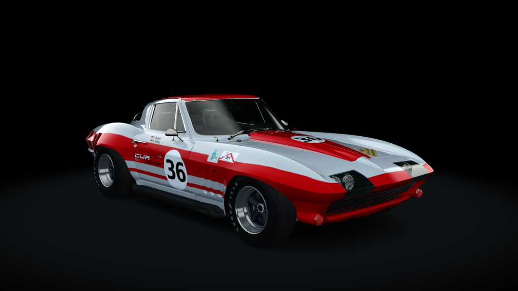 GTC60 Chevrolet Corvette 1967, skin CV36