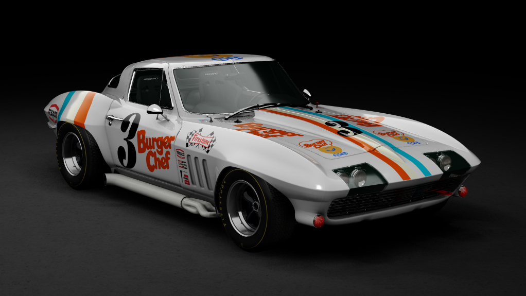 GTC60 Chevrolet Corvette 1967, skin burgerchef