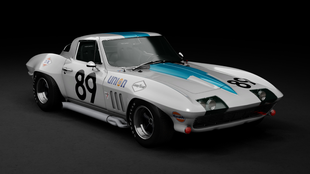GTC60 Chevrolet Corvette 1967, skin cliff_gottlob_4k