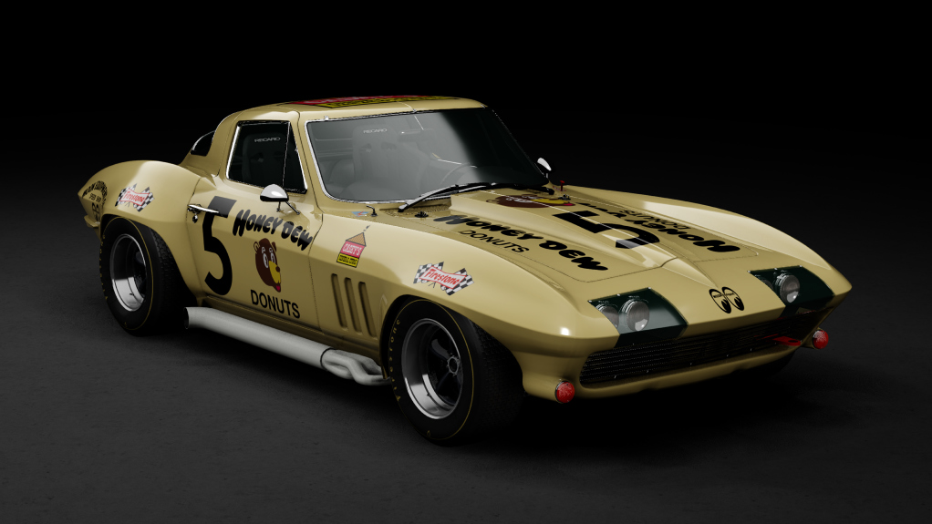 GTC60 Chevrolet Corvette 1967, skin honeydew