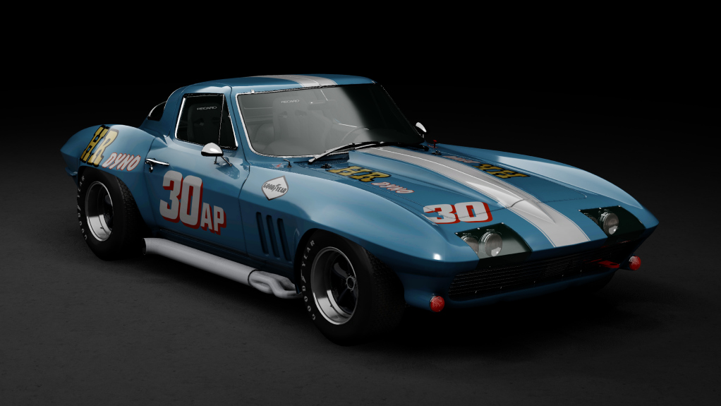 GTC60 Chevrolet Corvette 1967, skin hr_dyno_4k