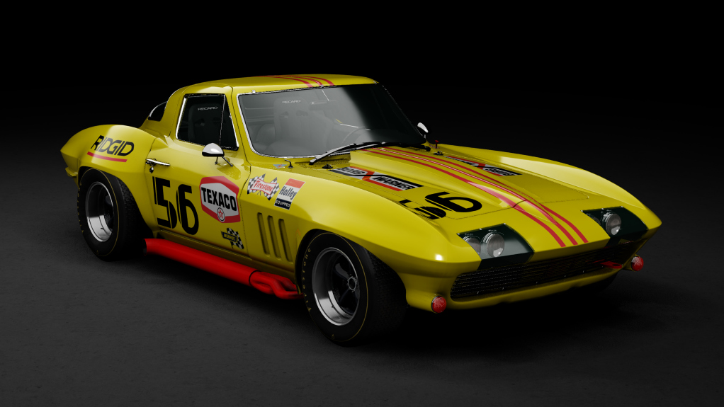 GTC60 Chevrolet Corvette 1967, skin yellow