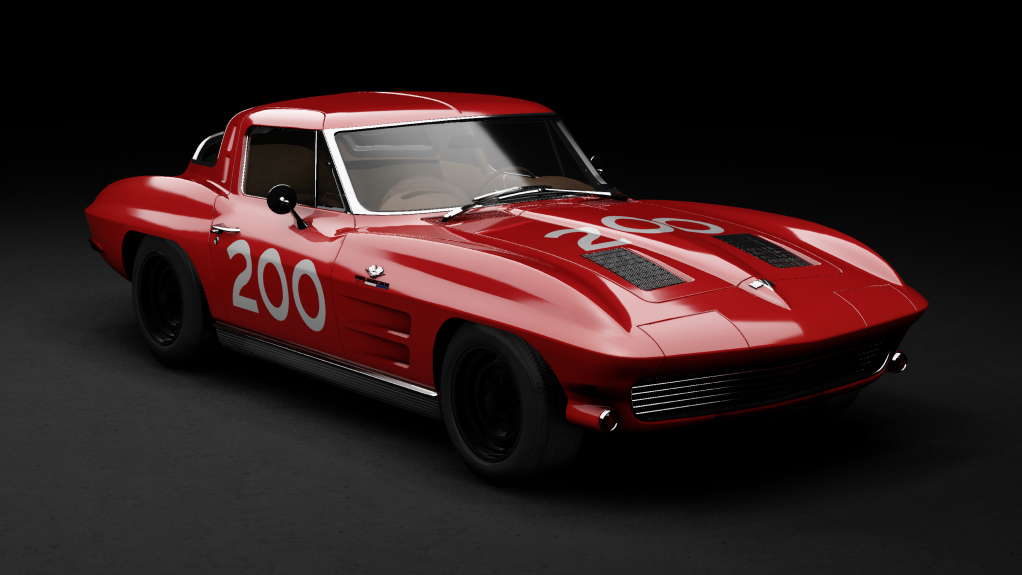 GTC60 Chevrolet Corvette 1963 SCCA, skin 200_sakai
