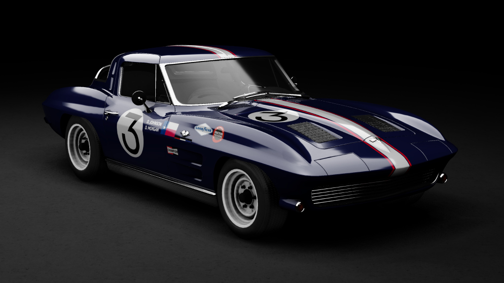 GTC60 Chevrolet Corvette 1963 SCCA, skin 3_sebring_12h_1963