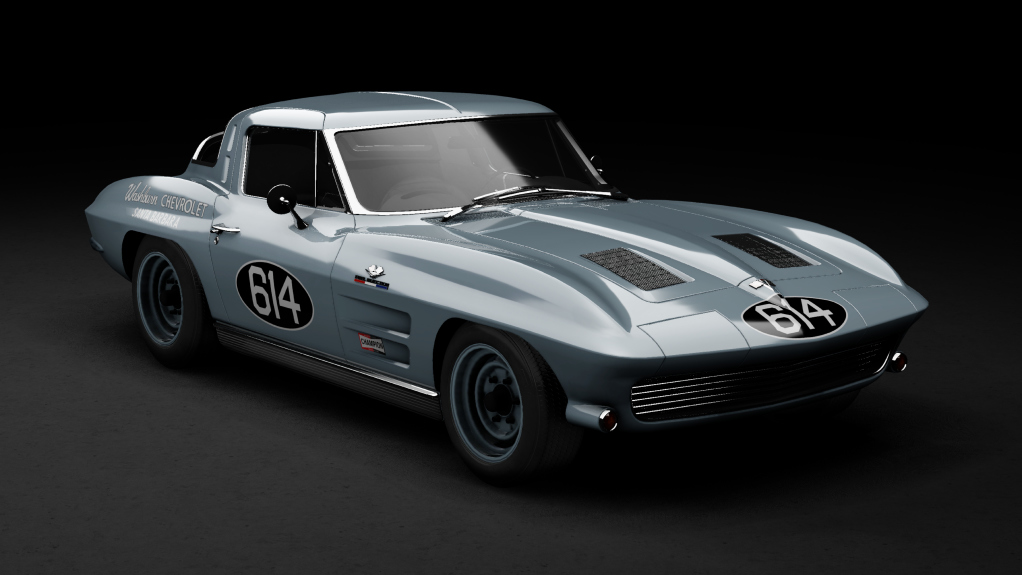GTC60 Chevrolet Corvette 1963 SCCA, skin 614_santa_barbara_1963