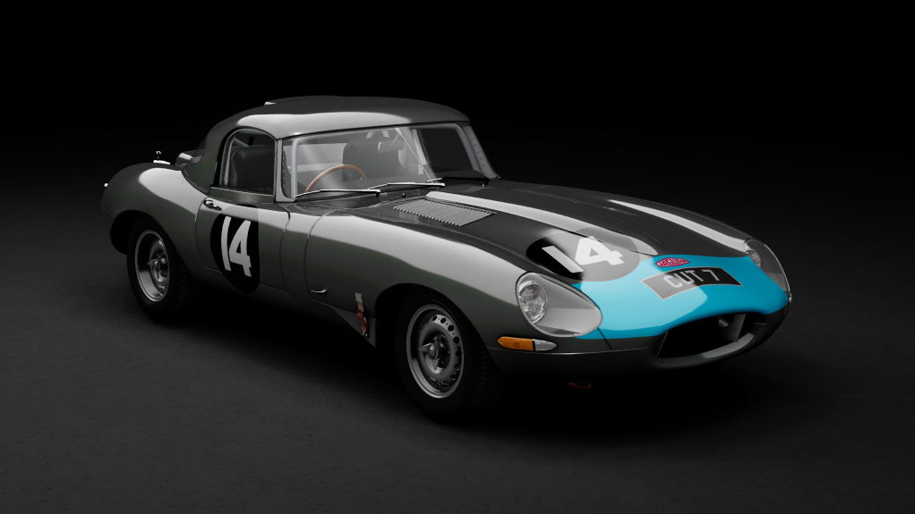 GTC60 Jaguar E-type Lightweight, skin 01_cut_7_4k