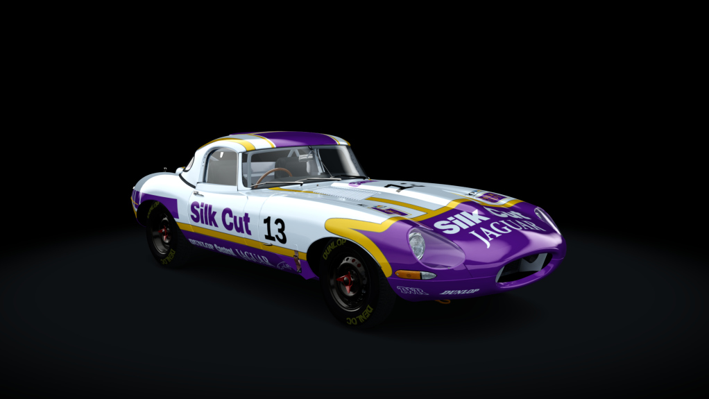 GTC60 Jaguar E-type Lightweight, skin 13_Silk_Cut