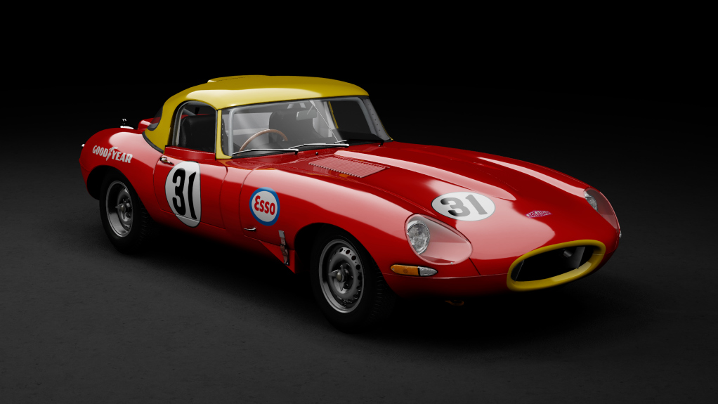 GTC60 Jaguar E-type Lightweight, skin 31_red