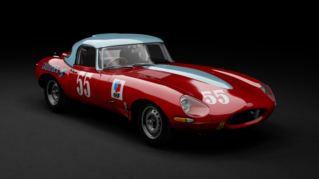 GTC60 Jaguar E-type Lightweight, skin 55_red