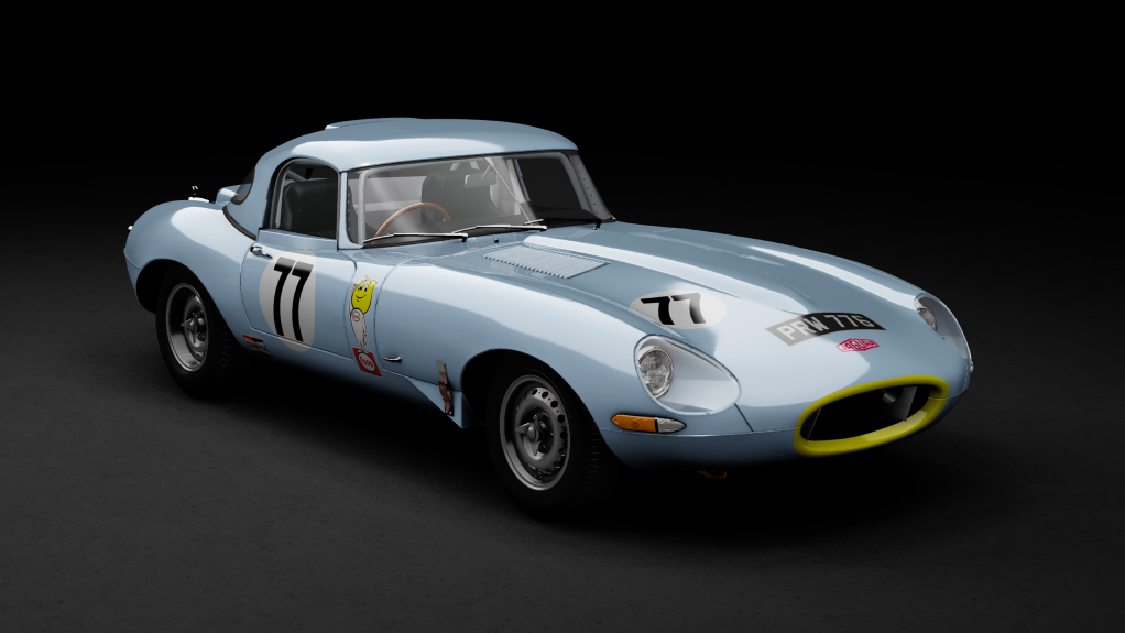 GTC60 Jaguar E-type Lightweight, skin 77_light_blue