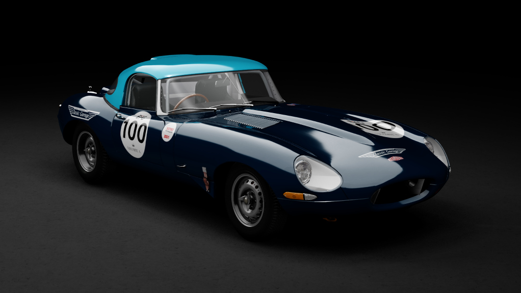 GTC60 Jaguar E-type Lightweight, skin CGT_Berchon