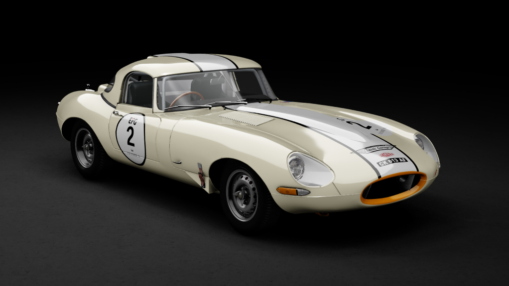 GTC60 Jaguar E-type Lightweight, skin CGT_Da_rocha_beige