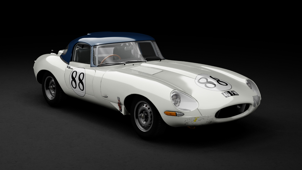 GTC60 Jaguar E-type Lightweight, skin Martin_hunt_40fn