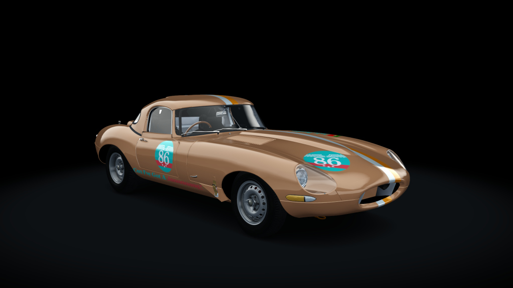 GTC60 Jaguar E-type Lightweight, skin Obi