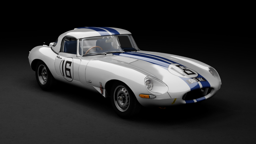 GTC60 Jaguar E-type Lightweight, skin briggs_cunningham_16