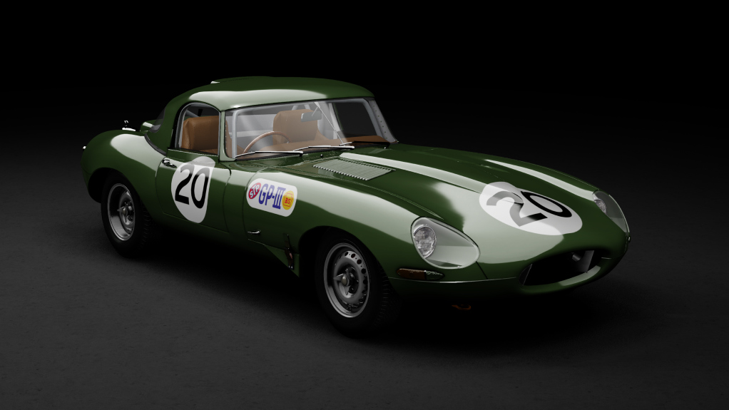 GTC60 Jaguar E-type Lightweight, skin japan_gp_20