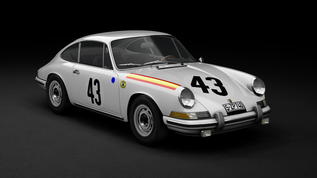 GTC60 Porsche 911 - SWB, skin 43_le_mans_1967