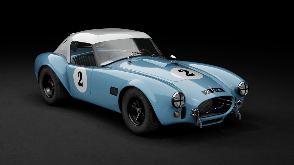 GTC60 Shelby Cobra 289 Hardtop, skin 21GUN