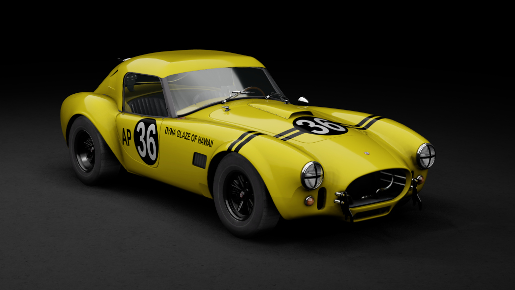GTC60 Shelby Cobra 289 Hardtop, skin 36_Hairy_Canary