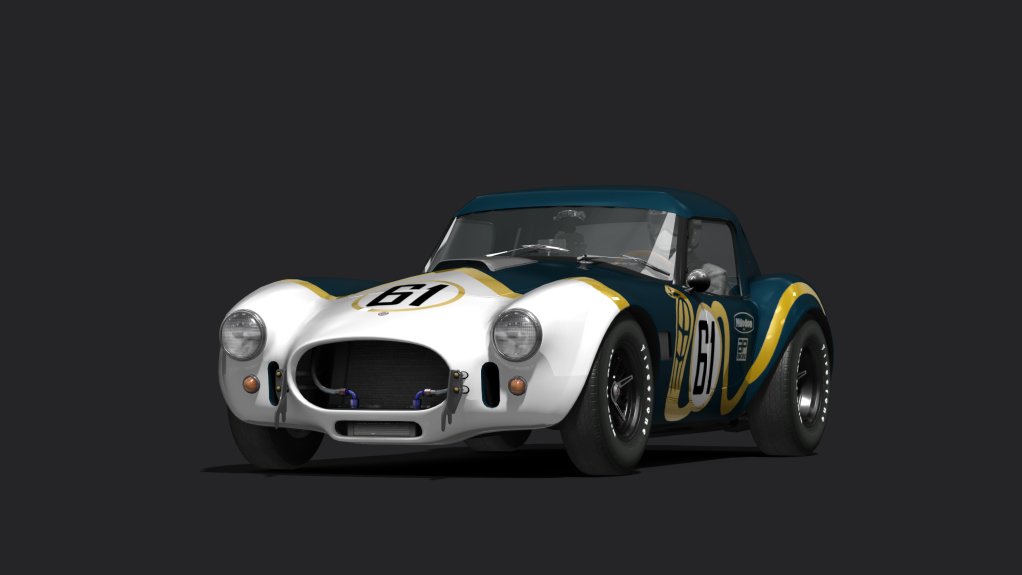 GTC60 Shelby Cobra 289 Hardtop, skin 61_golden_cobra