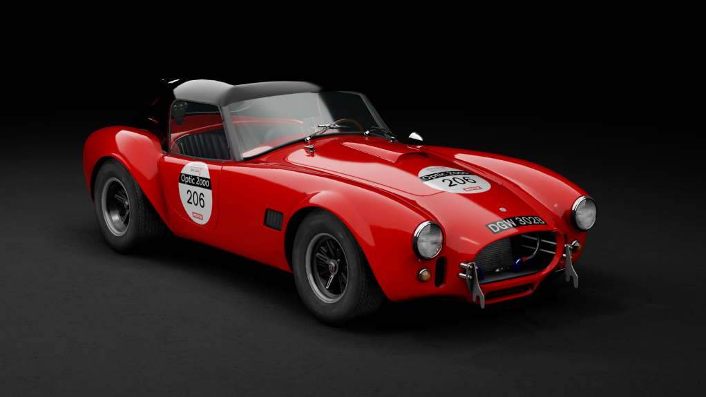 GTC60 Shelby Cobra 289 Hardtop, skin DGW_302B