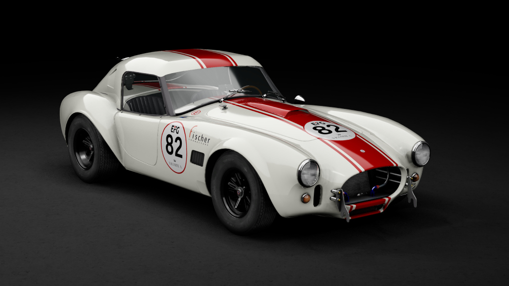GTC60 Shelby Cobra 289 Hardtop, skin Fischer