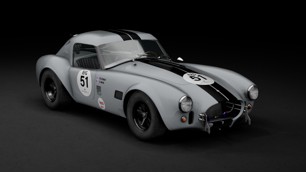 GTC60 Shelby Cobra 289 Hardtop, skin Guenat