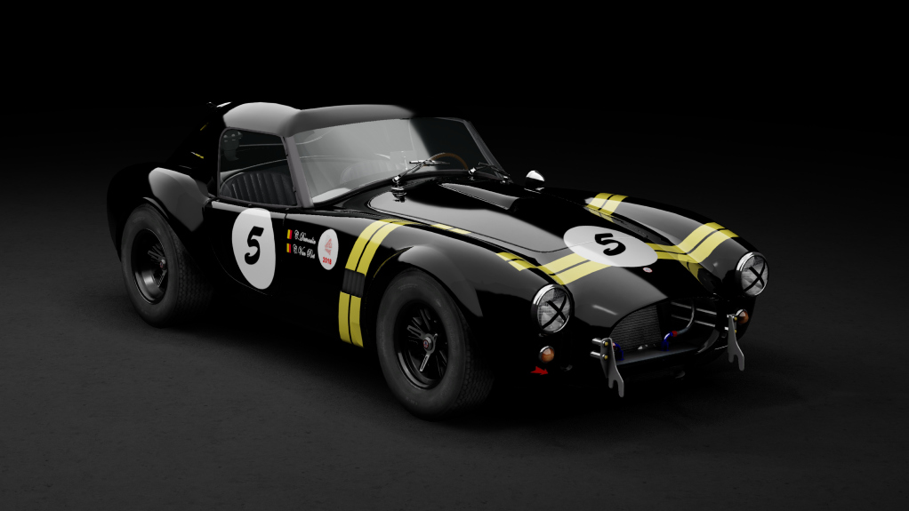 GTC60 Shelby Cobra 289 Hardtop, skin Vanriet