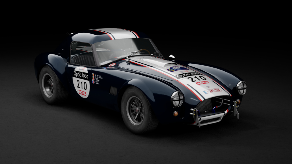 GTC60 Shelby Cobra 289 Hardtop, skin Vanriet_tour_auto2021