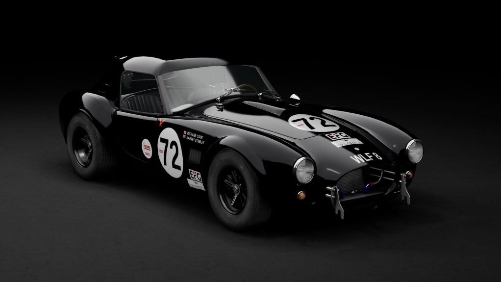 GTC60 Shelby Cobra 289 Hardtop, skin WLF8