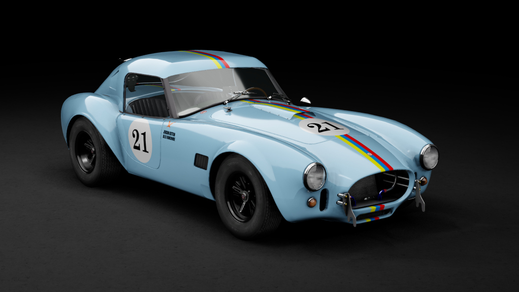 GTC60 Shelby Cobra 289 Hardtop, skin carreracolombiana
