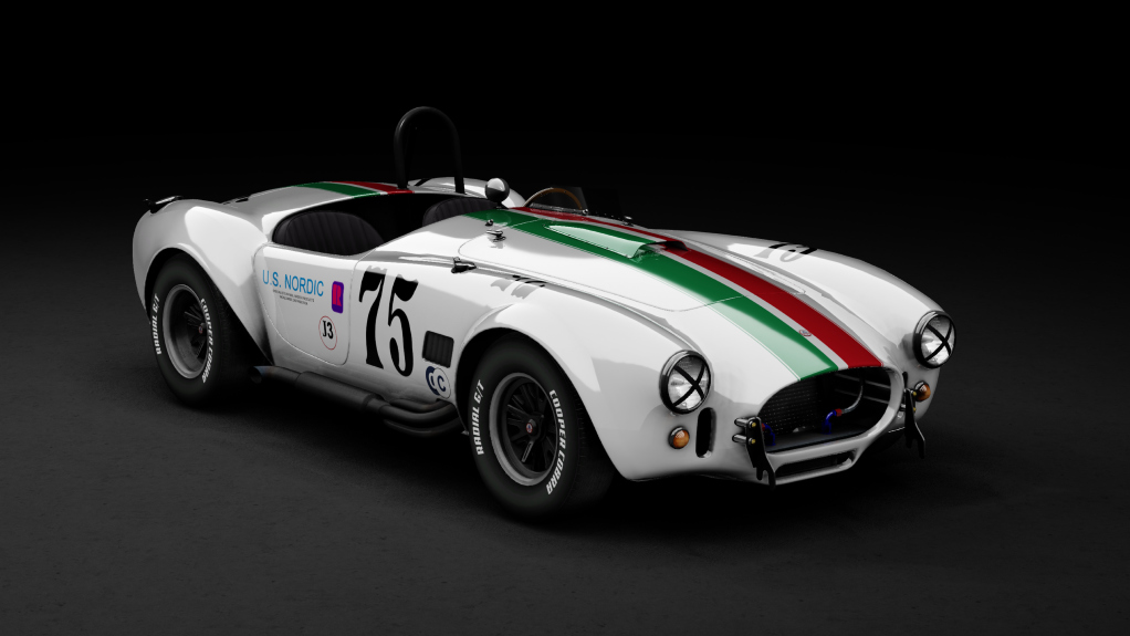 GTC60 Shelby Cobra 289 Competition, skin 1975_us_nordic