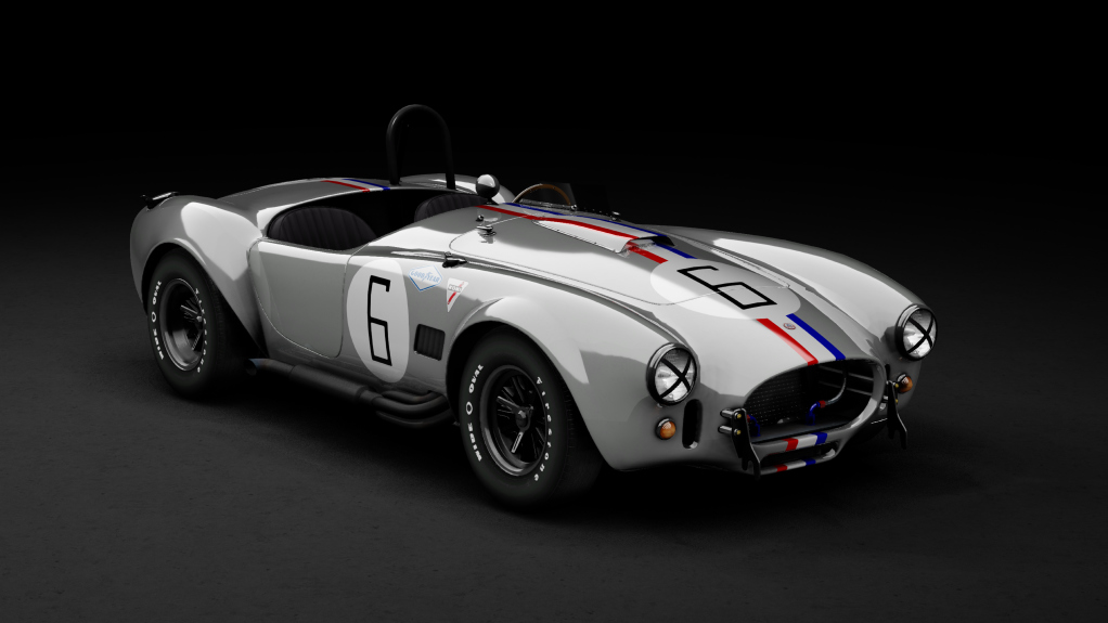 GTC60 Shelby Cobra 289 Competition, skin silvercompetition