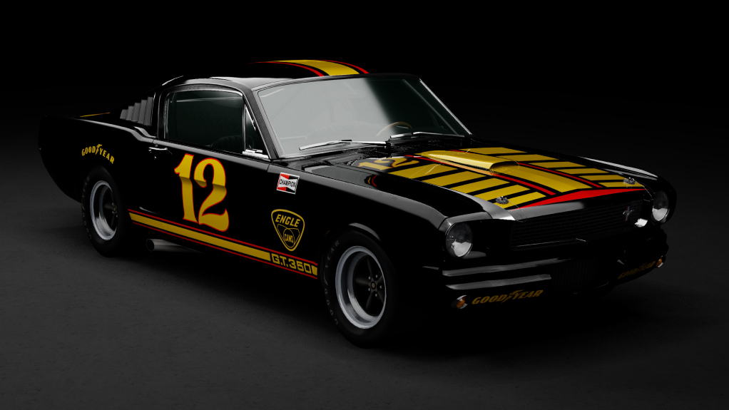 GTC60 Shelby Mustang GT350R, skin 12black