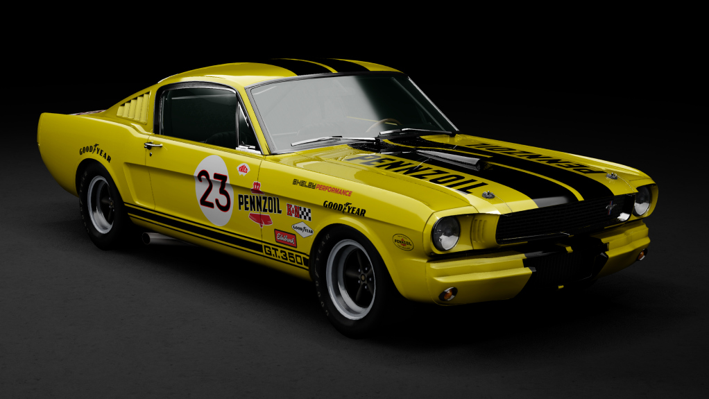 GTC60 Shelby Mustang GT350R, skin 23Pennzoil