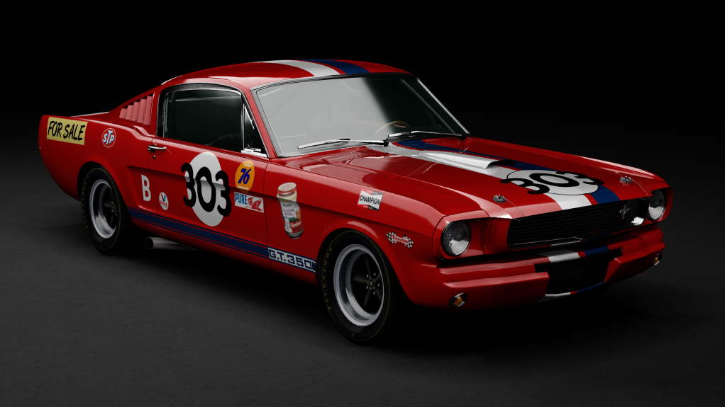 GTC60 Shelby Mustang GT350R, skin 303_riverside_1966