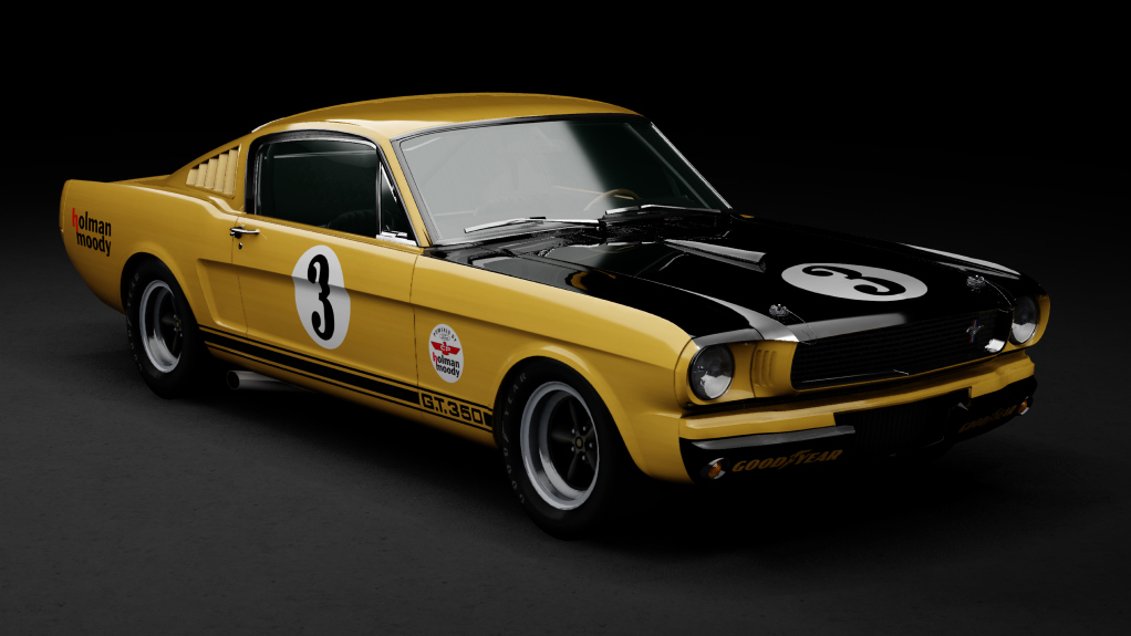 GTC60 Shelby Mustang GT350R, skin 3gold
