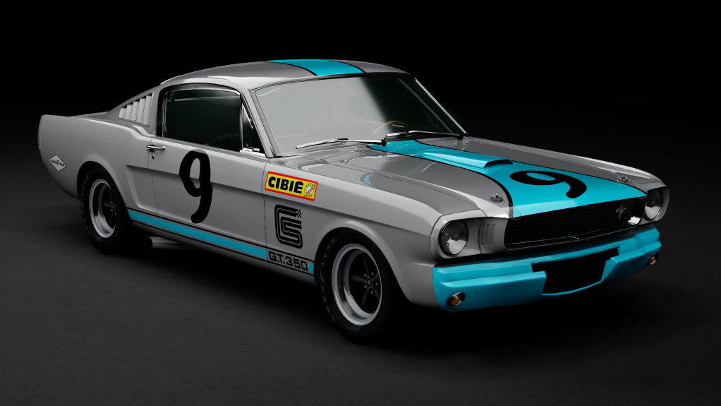 GTC60 Shelby Mustang GT350R, skin 9grey