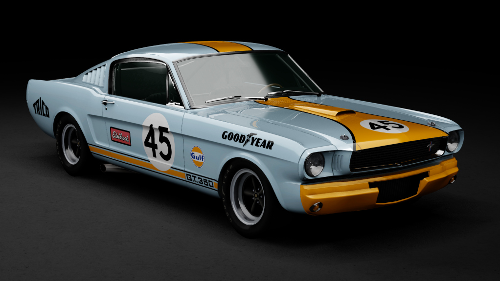 GTC60 Shelby Mustang GT350R, skin gulf4k