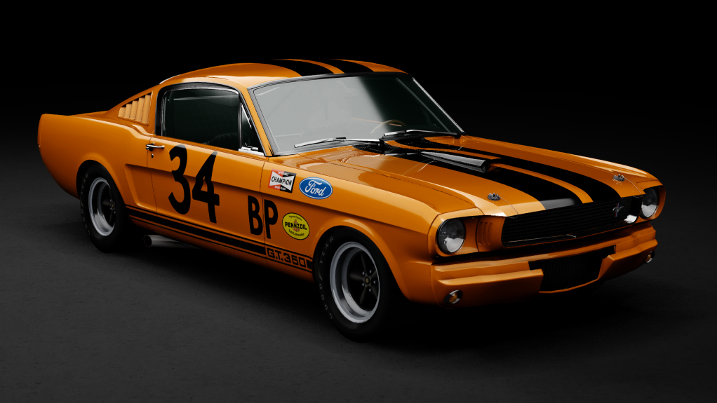 GTC60 Shelby Mustang GT350R, skin orange_34