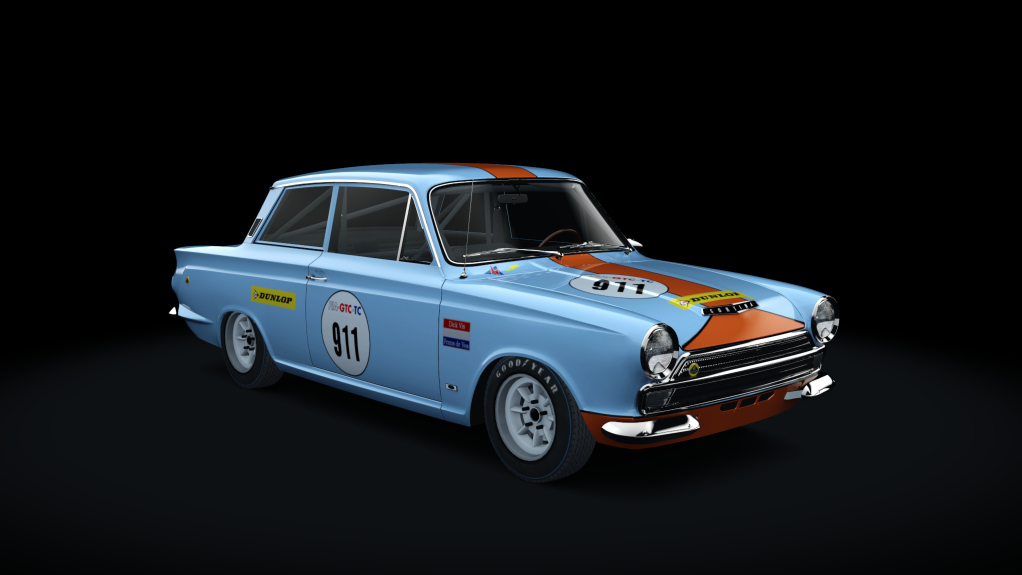 Lotus Cortina MkI, skin 911