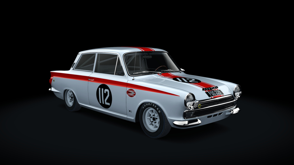 Lotus Cortina MkI, skin John_Willment_112