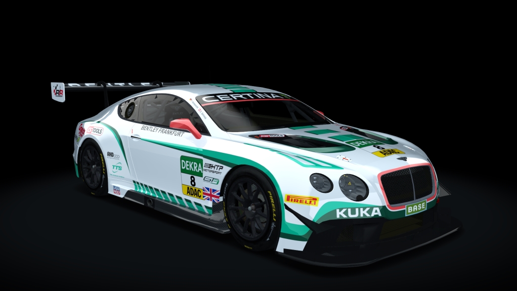Bentley Continental GT3, skin HTP_M_Sport_ADAC8