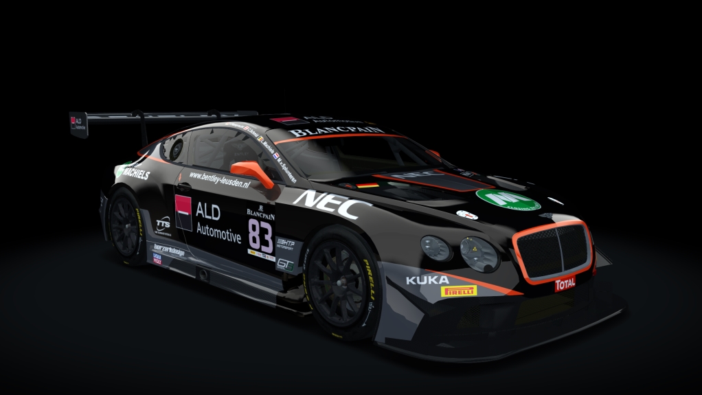 Bentley Continental GT3, skin HTP_Nr83_Blancpain