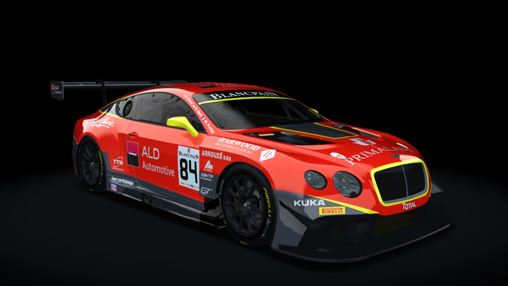 Bentley Continental GT3, skin HTP_Nr84_Blancpain