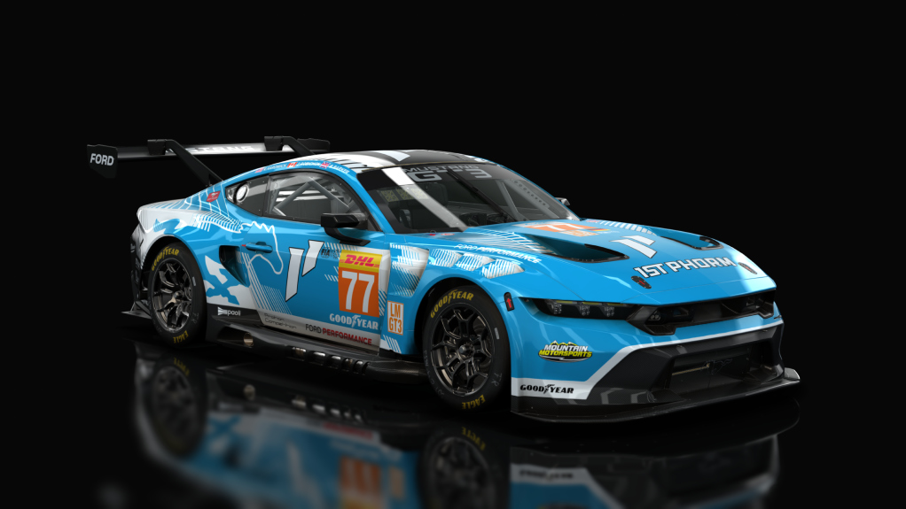 Ford Mustang GT3, skin 2024_WEC_Proton_77