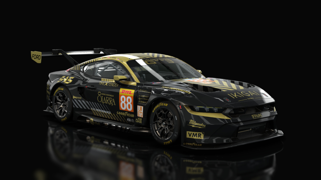 Ford Mustang GT3, skin 2024_WEC_Proton_88