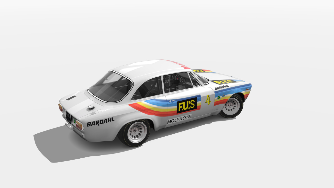 TCL Alfa Romeo Giulia GTA, skin FUS