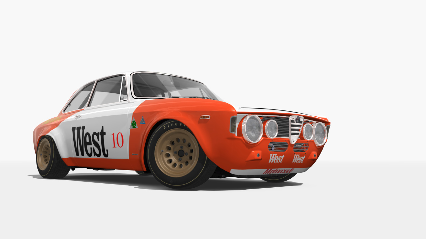 TCL Alfa Romeo Giulia GTA, skin WEST